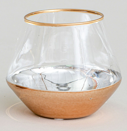 120mm Glass Tea Light Holder