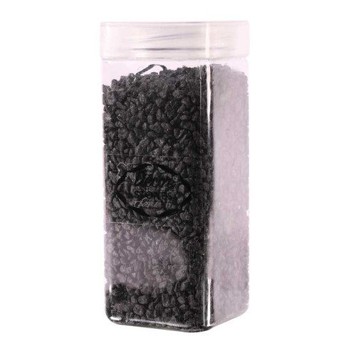 4-6mm 900gr Black Pebbles in Jar
