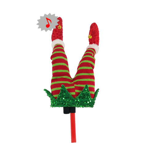 Elf Legs Kicking 17.5x13.75x55cm