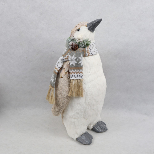 Penquin with scarf Large 26x22x43cm