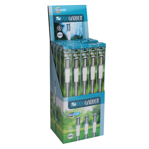 Solar Light Stainless Steel Tube Design, Total Length Including Spike 70Cm Dia 3