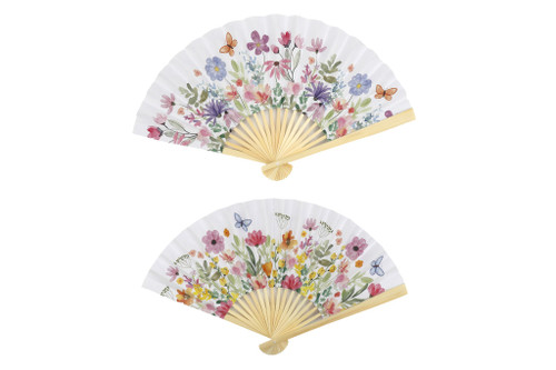38X25cm Spring Time Paper Fan