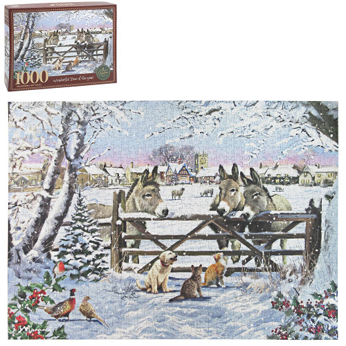 Donkey Wooden Puzzle 1000Pcs