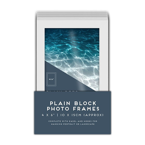 White Photo Frame 4 X 6"  