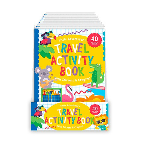 Children's Travel A4 Activity Book 40 Page 