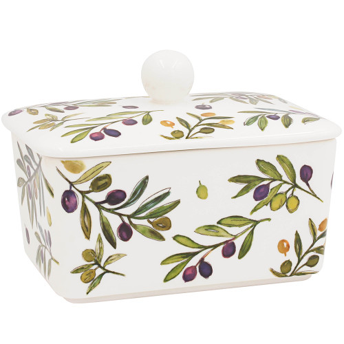 Olive Grove Butter Dish