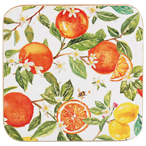 Oranges & Lemons Coasters S4