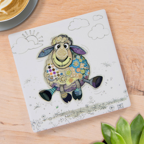 Sasha Sheep Coaster
