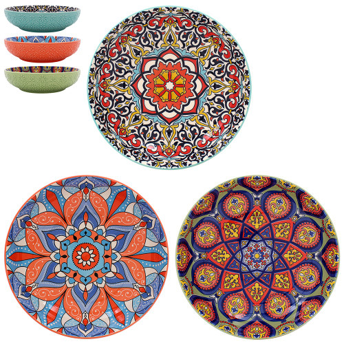 Tuscany Bowl 22Cm 3Asst