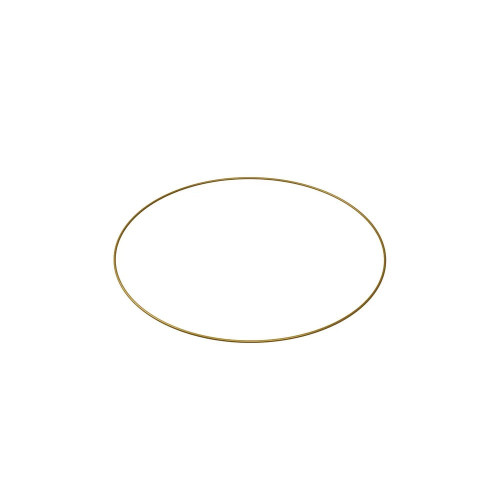 Hoop Flower Bridesmaid Gold