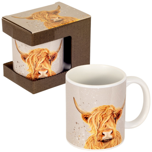 Cedar & Sage Highland Cow Mug