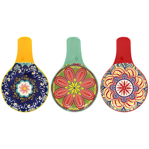 Tuscany Spoon Rest 3 Asst