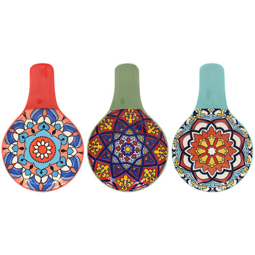 Tuscany Spoon Rest 3 Asst