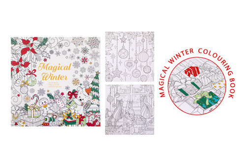 Magical Winter Colouring Book