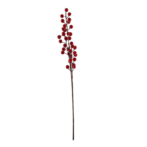 Berry Stem - Red - 55cm