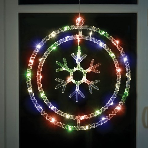 SnoFlake Rings! - Multi Coloured, 30cm