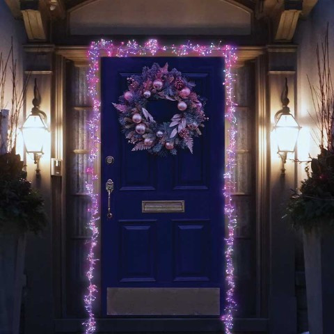 880 LED Door ClusterLights - Multi Coloured