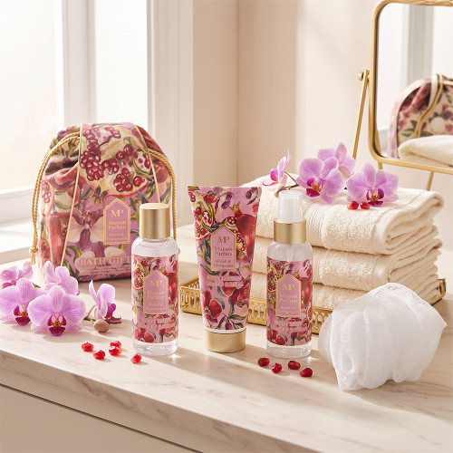 Bath Gift Set Pomegranate