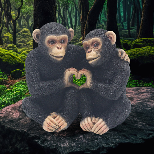 Cheeky Monkeys Twin Heart