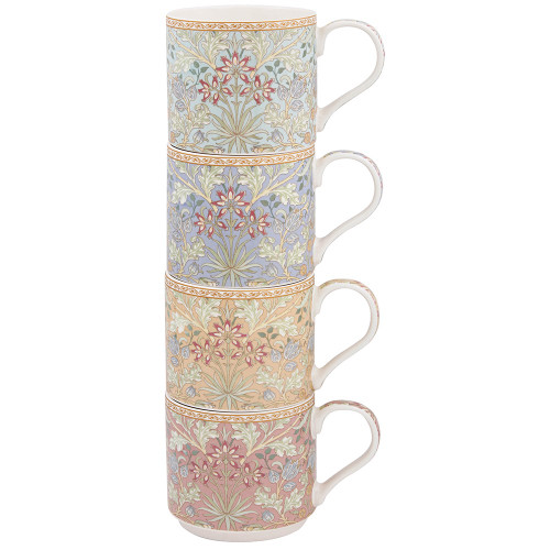 Hyacinth Stacking Mugs Set 4