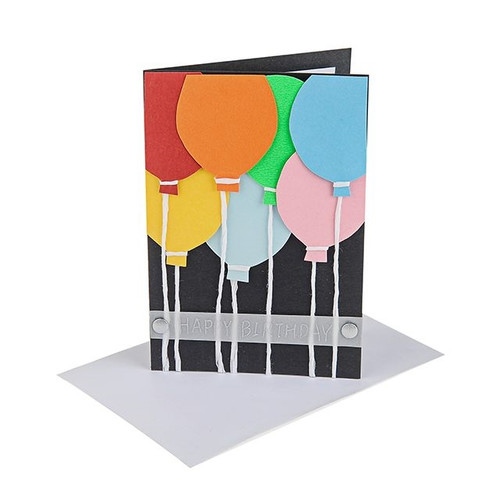 Florist Handmade Card Ballon With Envelope