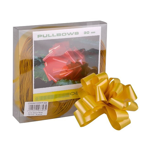 Pull Bows Poly Old Gold