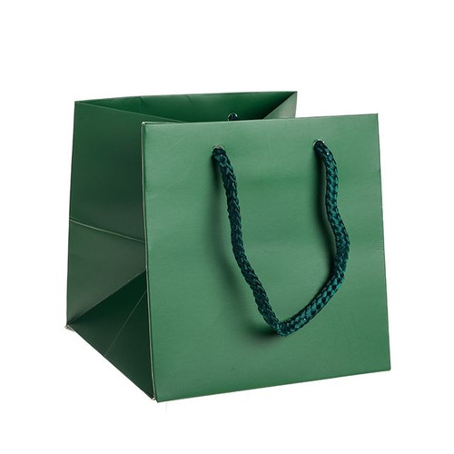Hand Tie Bag Green Small X10