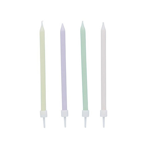 Pastel Skinny Candles