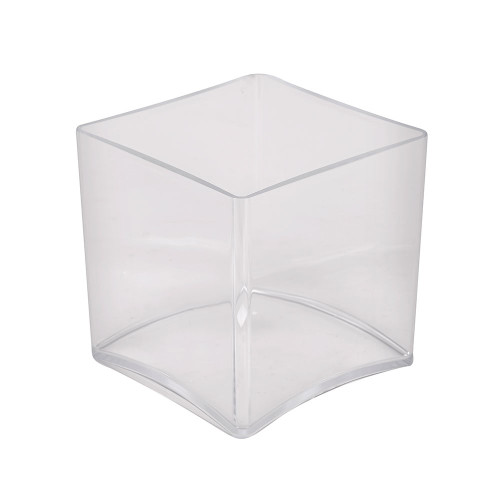 Clear Plastic Cube 15Cm
