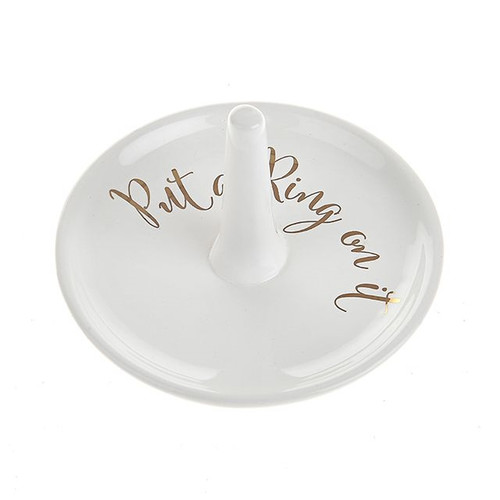 Always & Forever Ceramic Ring Holder