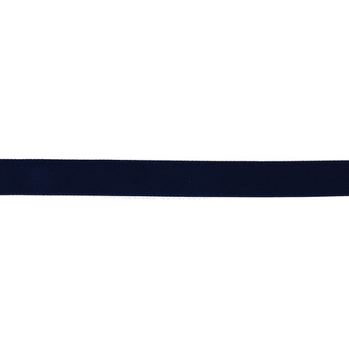 Double Satin Ribbon 9Mm Navy