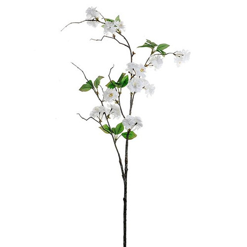 Cherry Blossom Spray White 135Cm