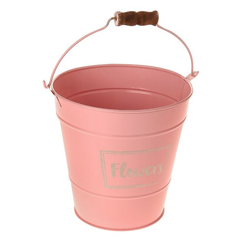 Fleur Bucket 17.5Cm Pink