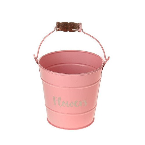 Fleur Bucket 12.5Cm Pink