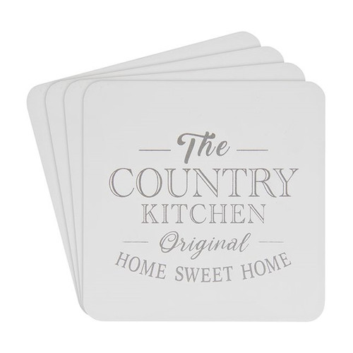 Country Kitchen Coasters Set Of 4