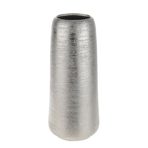 Tora Vase Silver 27Cm