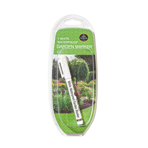 White Waterproof Garden Marker