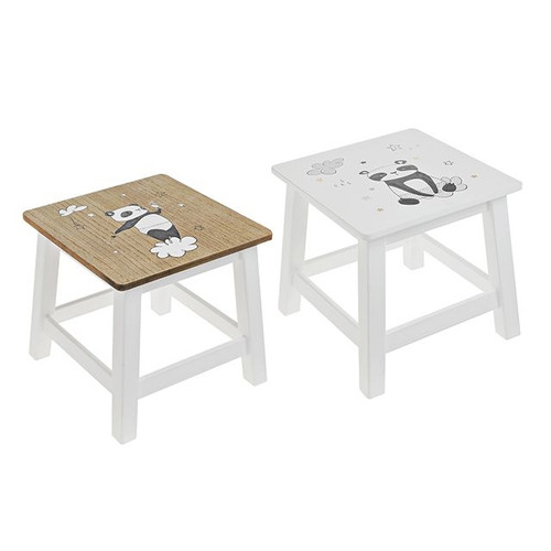 Panda Stool 2 Assorted 24Cm