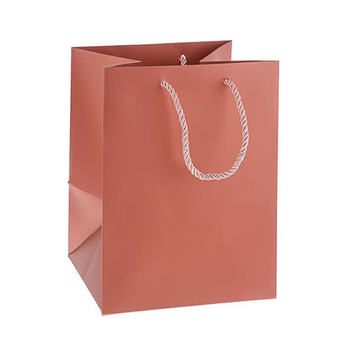 Hand Tie Bag Rose Gold H25 X12