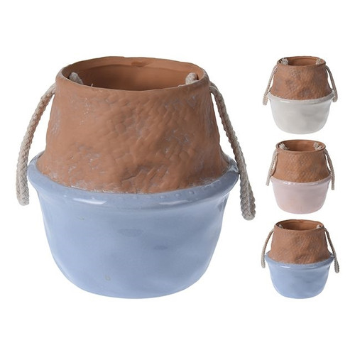 Belly Basket Design Flower Pot 3 Colour Assorted