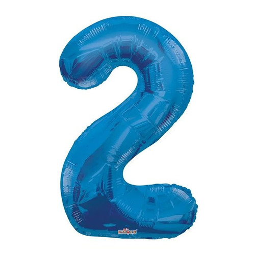 Balloon No 2 Blue 34Inch