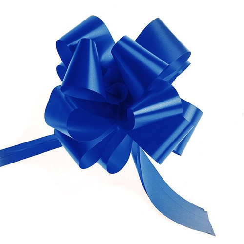 Pull Bow Royal Blue Pack Of 20 50Mm
