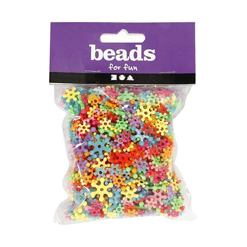 Assorted Plastic Shaped Beads