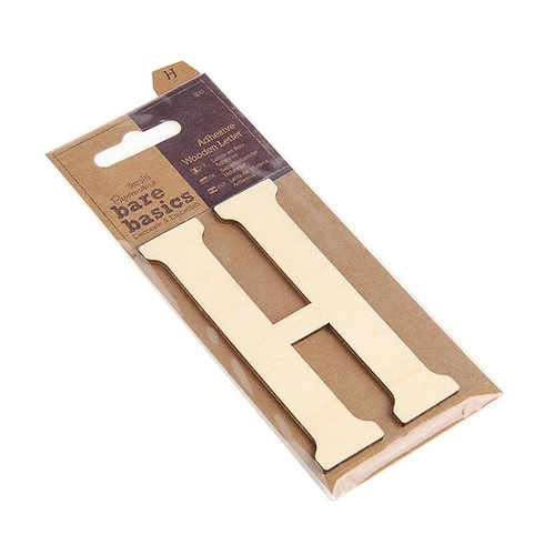 Bare Basics Wooden Letter H