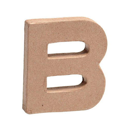 Paper Mache Mini Letter B
