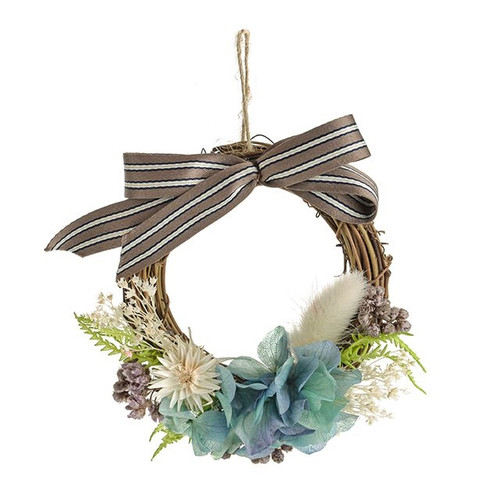 Bloom Preserved Ribbon Wreath 11 cm