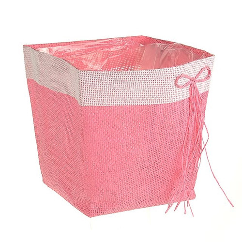 Jute Pot Baby Pink 19Cm