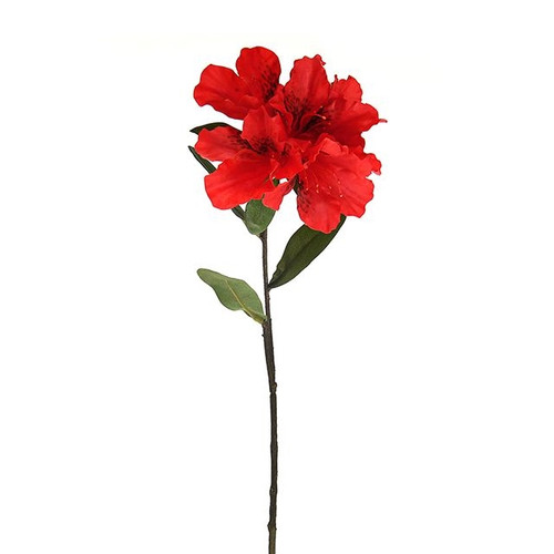 Rhododendron Spray Red 64Cm