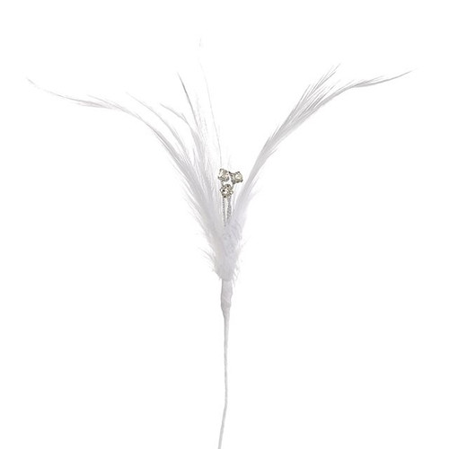 Feather Flutter White