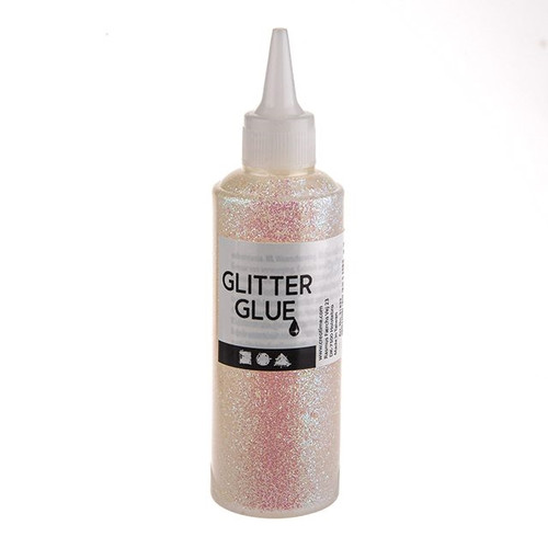 Glitter Glue White 118Ml